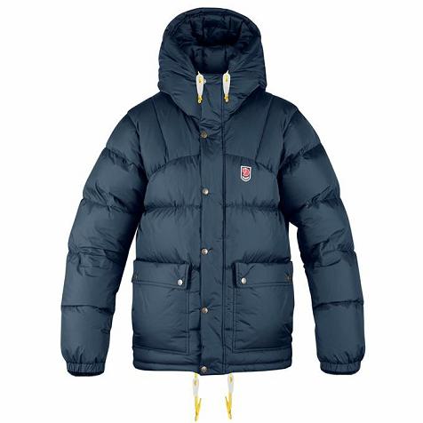 Fjallraven Expedition Pehelykabát Hungary - Sötétkék Kabát Sötétkék THW980124